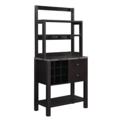 Newport 2 Drawer Serving Bar With Wine Rack And Shelves - Breighton Home -Urban Nest Store GUEST 01441991 d537 4584 b9f2 85751ac5a658
