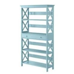 59.75" Oxford 5 Tier Bookcase With Drawer - Breighton Home -Urban Nest Store GUEST 02e6ce3a e9ae 40d6 b59b bdcccc707837
