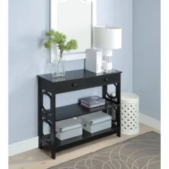 Omega 1 Drawer Console Table - Breighton Home 22 Omega 1 Drawer Console Table - Breighton Home -Urban Nest Store GUEST 09e42323 d13a 45b2 ab01 e6adcb8e7fef