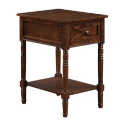 Country Oxford End Table With Charging Station - Johar Furniture -Urban Nest Store GUEST 0a3f49fb b62b 4099 8e9d b5a345501694