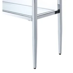 Nadia Chrome Console Table Chrome - Breighton Home -Urban Nest Store GUEST 0bf55816 ced3 48ae b079 241851aab840