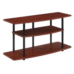 Designs2Go 3 Tier Wide TV Stand For TVs Up To 43" - Breighton Home -Urban Nest Store GUEST 0ceab1de 49aa 4093 9ddc 46b4b11bd52a