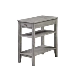 American Heritage 3 Tier End Table With Drawer - Breighton Home -Urban Nest Store GUEST 13431d35 a02a 4eba bc3b 90cc28af4b7e