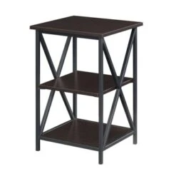 Tucson End Table With Shelves - Breighton Home 24 Tucson End Table With Shelves - Breighton Home -Urban Nest Store GUEST 13ef1566 aa46 4f62 a500 44070aa96769