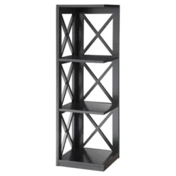 38.5" Oxford 3 Tier Corner Bookcase - Breighton Home -Urban Nest Store GUEST 153f957d c61c 4921 aae8 9fb1ee1180ce