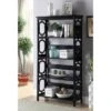 60" Omega 5 Tier Bookcase - Breighton Home