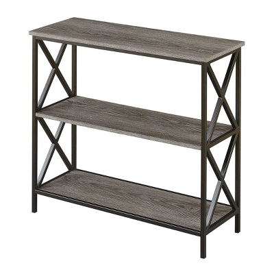 29.25" Tucson 3 Tier Bookcase - Breighton Home 6 29.25" Tucson 3 Tier Bookcase - Breighton Home - Image 4