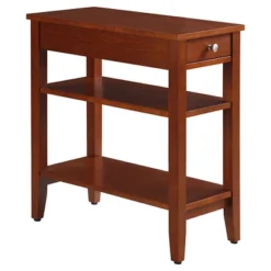 American Heritage 3 Tier End Table With Drawer - Breighton Home -Urban Nest Store GUEST 21f7b272 c486 42b5 bc0c 9930f9313595