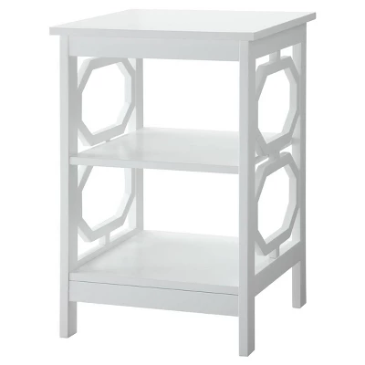 Omega End Table With Shelves - Breighton Home 7 Omega End Table With Shelves - Breighton Home - Image 5
