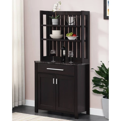 Sawyer Wine Bar With Cabinet - Breighton Home 3 Sawyer Wine Bar With Cabinet - Breighton Home