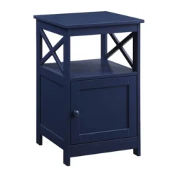 Oxford End Table With Storage Cabinet And Shelf - Breighton Home -Urban Nest Store GUEST 2d79ce3a 6037 4132 8a30 ce6d3f9291f3