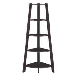 62" Newport 5 Tier Wide Corner Bookcase - Breighton Home 12 62" Newport 5 Tier Wide Corner Bookcase - Breighton Home -Urban Nest Store GUEST 3037c51e c85c 4501 8f7d a54f7517d1a0
