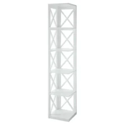 63.75" Oxford 5 Tier Corner Bookcase - Breighton Home -Urban Nest Store GUEST 30c9a2ca 913c 48ca 9a28 95be7108b3d9