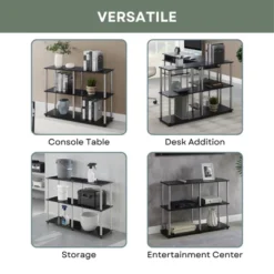 Breighton Home Designs2Go No Tools Console Table With Shelves 14 Breighton Home Designs2Go No Tools Console Table With Shelves -Urban Nest Store GUEST 35d34736 a8ae 4e07 ba12 c295c3785e0b