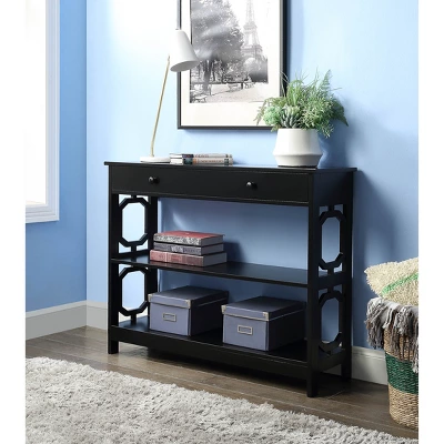 Omega 1 Drawer Console Table - Breighton Home 8 Omega 1 Drawer Console Table - Breighton Home - Image 6