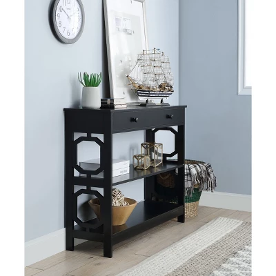 Omega 1 Drawer Console Table - Breighton Home 10 Omega 1 Drawer Console Table - Breighton Home - Image 8