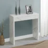 Breighton Home Northfield Entryway Hall Table In White Faux Marble -Urban Nest Store GUEST 3afa695a 0648 4464 91f7 fbb9ad6cdd8e