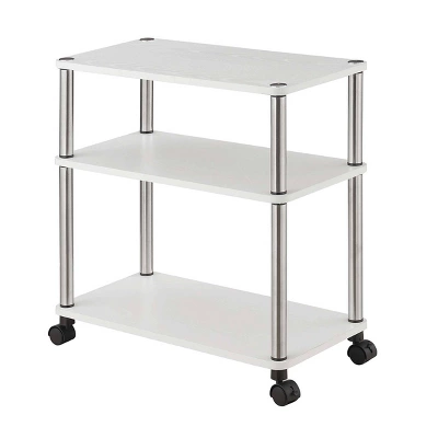 Designs2Go 3 Tier Office Caddy With Wheels - Breighton Home 7 Designs2Go 3 Tier Office Caddy With Wheels - Breighton Home - Image 5