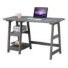 Designs2Go Trestle Desk With Shelves - Breighton Home -Urban Nest Store GUEST 3db7d0de 6089 463c a0e9 b72c938c3cc8