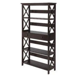 59.75" Oxford 5 Tier Bookcase With Drawer - Breighton Home -Urban Nest Store GUEST 3efbfec5 dc3c 4511 b6db 5f514c4d4c85