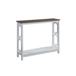 Omega Console Table With Shelf - Breighton Home -Urban Nest Store GUEST 41795bb9 cb1b 4c4a 94d2 7f46f6e1f88a