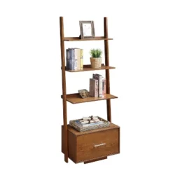 69" American Heritage Ladder Bookcase With File Drawer - Breighton Home -Urban Nest Store GUEST 49442f26 7a3d 400f 9a54 b9d1dea7395c