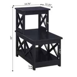 Oxford 2 Step Chairside End Table - Breighton Home -Urban Nest Store GUEST 497e47aa 88f3 4b40 ac92 3beafe825850