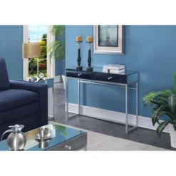 Reflections Console Table Mirror/Silver - Breighton Home