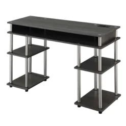Designs2Go No Tools Student Desk With Charging Station And Shelves - Breighton Home -Urban Nest Store GUEST 53bfbb65 40f1 404c a3c4 b8c75ec5cf1e