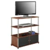 Highboy TV Stand For TVs Up To 37" Cherry Red - Breighton Home