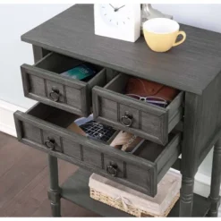 Kendra Hall Table Dark Gray - Breighton Home -Urban Nest Store GUEST 5541af7b 9e77 4c19 b906 e2f4c38fc032
