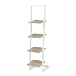 56" Designs2Go 4 Tier Ladder Bookshelf - Breighton Home -Urban Nest Store GUEST 555202fb 0348 4872 aff0 b0665966cd81