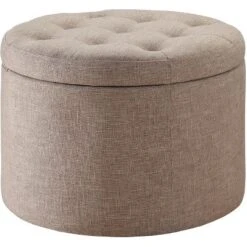 Designs4Comfort Round Shoe Ottoman - Breighton Home -Urban Nest Store GUEST 558e2f9e 6ac4 4efe ae05 6a8f32d0ccc5