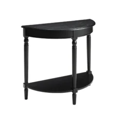 French Country Half Round Entryway Table With Shelf - Breighton Home -Urban Nest Store GUEST 5b68d408 ea22 4f7b 8ec5 d37fbb0bb20a