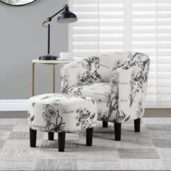 Breighton Home Take A Seat Churchill Accent Chair With Ottoman -Urban Nest Store GUEST 5ffa49a4 a706 430a 82d5 3c2ec7eca2d5