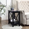Oxford Chairside End Table With Shelf - Breighton Home