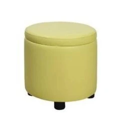 Designs4Comfort Round Accent Storage Ottoman - Breighton Home -Urban Nest Store GUEST 60cbda86 26df 4b37 8ebe df52d683c19c