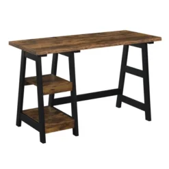 Designs2Go Trestle Desk With Shelves - Breighton Home 32 Designs2Go Trestle Desk With Shelves - Breighton Home -Urban Nest Store GUEST 63e3a54d 0d29 4709 87d7 2c9754419ab8