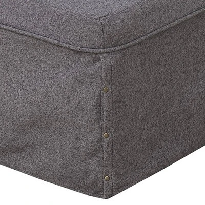 Designs4Comfort Folding Bed Ottoman Soft Gray Fabric - Breighton Home: Multi-Functional Sleeper, No Assembly Required 8 Designs4Comfort Folding Bed Ottoman Soft Gray Fabric - Breighton Home: Multi-Functional Sleeper, No Assembly Required - Image 7