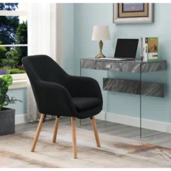 Take A Seat Charlotte Accent Chair Linen - Breighton Home