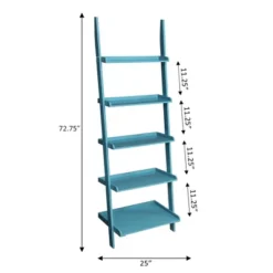 72.25" French Country Bookshelf Ladder - Breighton Home -Urban Nest Store GUEST 68970708 e15a 4ce6 8410 b16079b10475