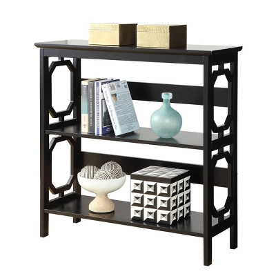 32.5" Omega 3 Tier Bookcase - Breighton Home 4 32.5" Omega 3 Tier Bookcase - Breighton Home - Image 2