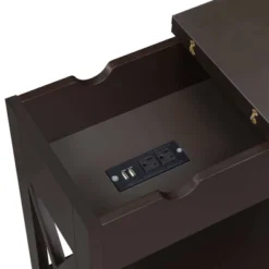 Oxford Flip Top End Table With Charging Station - Breighton Home -Urban Nest Store GUEST 6acd6c6f 07d5 434c 91c3 2e459854fe0a