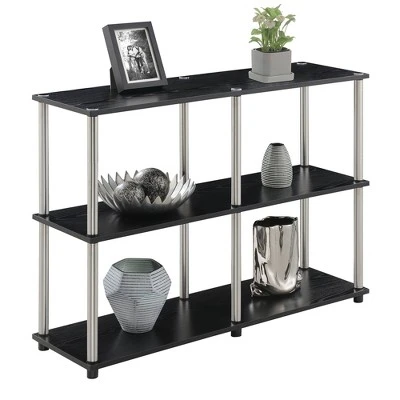 Breighton Home Designs2Go No Tools Console Table With Shelves 4 Breighton Home Designs2Go No Tools Console Table With Shelves - Image 2