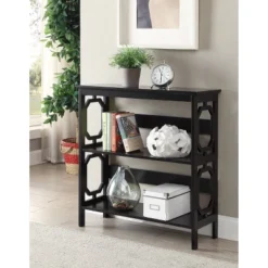 32.5" Omega 3 Tier Bookcase - Breighton Home