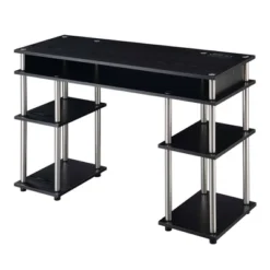 Designs2Go No Tools Student Desk With Charging Station And Shelves - Breighton Home -Urban Nest Store GUEST 78d2b9d8 6852 4c1c a180 86b3d448a210