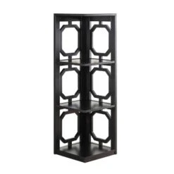 38.5" Omega 3 Tier Corner Bookcase - Breighton Home -Urban Nest Store GUEST 7e5d623b 2380 4258 bc44 593fd5288ead