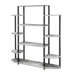 52.5" Designs2Go Wall Unit Bookshelf - Breighton Home -Urban Nest Store GUEST 80bec120 471e 457b 9f23 b7229c02af60
