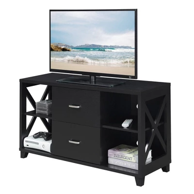 Oxford Deluxe 2 Drawers TV Stand For TVs Up To 52" - Breighton Home 4 Oxford Deluxe 2 Drawers TV Stand For TVs Up To 52" - Breighton Home - Image 2