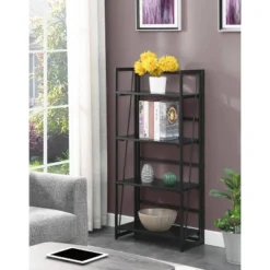 Xtra Folding 4 Tier Bookshelf - Breighton Home